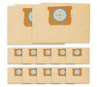 DXVA19-4101 Vacuum Bags Compatible with DeWalt 6-10 Gallon Vacuum Replace Part # DeWalt DXV06P DXV09P DXV09PA DXV10P DXV10PL DXV10S DXV10SA DXV10SB,12 Pack