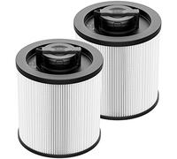 DXVC6910 Cartridge Filter Replacement for DEWALT Wet/Dry Vac Vacuum Cleaner 6-16 Gallon Filter Compatible with DeWalt DXV06P DXV09P DXV10P DXV10PL DXV10SA DXV12P DXV14P DXV16P 2 Pack