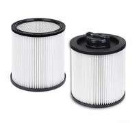 DXVC6910 Washable & Reusable Cartridge Filter Replacement for DXV06P, DXV09P, DXV10P, DXV10PL, DXV10SA, DXV12P, DXV14P, DXV16P Wet/Dry Vacuums