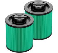 DXVC6914 Cartridge Filter Replacement for DEWALT Wet/Dry Vac Vacuum Cleaner 6-16 Gallon Filter Compatible with DeWalt DXV06P DXV09P DXV10P DXV10PL DXV10SA DXV12P DXV14P DXV16P 2 Pack