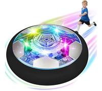 DxxD Football Gifts for Boys, LED Hover Ball Rechargeable Air Power Football Games Indoor Outdoor, Kids Hover Football Boys Girls Toys Age 3 4 5 6 7 8 9+ Year Old Birthday Presents, Training Ball Game