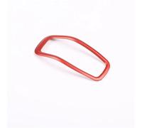 DxxxAB7 Car Decoration Sticker for Land Rover Defender 90 110 20-2022,Instrument Air Vent Decorative Frame, Steering Wheel Panel Cover Sticker Trim Accessories,A-Red
