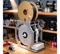 DXYQXL 3D Printing Consumable Winder | Electric Rewinder with Intelligent Start/Stop Function for Neat, Tangle-Free Winding of 1 Kg Spools and General-Purpose Wires