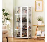 DXYQXL Display Case for Living Room, Panoramic Acrylic Cabinet, Extremely Transparent, Protects Models from Dust, Ideal for Collectors