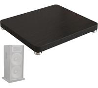 DXYQXL Heavy Duty Subwoofer Isolation Platform, 25mm Thick MDF Acoustic Damper Stand, Anti-Vibration Speaker Base with Non-Slip Rubber Feet, 110lbs Capacity