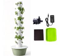 DXYQXL Indoor Vertical Growing System, 9 Layers, 36 Pods, Intelligent Timer, 30L Water Tank, Efficient Vertical Farming for Herbs, Vegetables, Fruits, Tomatoes, Peppers