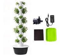 DXYQXL Indoor Vertical Growing System, 9 Layers, 36 Pods, Intelligent Timer, 30L Water Tank, Efficient Vertical Farming for Herbs, Vegetables, Fruits, Tomatoes, Peppers