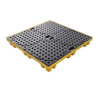 DXYQXL Leakproof Spill Control Pallet - Durable Modular Containment Tray with Grates for Enhanced Safety - Heavy-Duty Platform for Industrial Spill Management