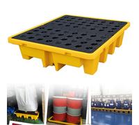 DXYQXL Modular Spill Containment Pallet for Industrial Oil Drum Storage - Heavy-Duty, Eco-Friendly Solution for Safe Hazardous Material Management