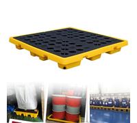 DXYQXL Modular Spill Containment Pallet for Industrial Oil Drum Storage - Heavy-Duty, Eco-Friendly Solution for Safe Hazardous Material Management
