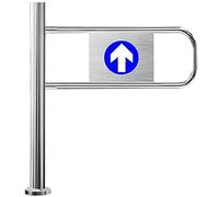 DXYQXL Safety Gate, Stainless Steel Automatic Self-Closing Swing Gate for Pedestrian Access Control Barrier in Retail Stores and Warehouses