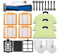 Dxyue 22 Pack Replacement Parts for Shark UR2650WS Matrix Plus 2-in-1 Robot Vacuum Cleaner, Includes Main Brush, HEPA Filter, Mop Pad, Side Brush, Cleaning Tool