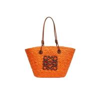 DXZXDJIU Handmade Woven Rattan Beach Bag | Large Capacity Summer Tote | Eco-Friendly Straw Shoulder Bag(Yellow with Green)