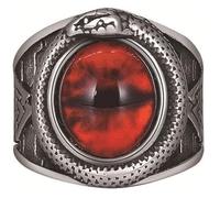 DXZXDJIU Men's Devil's Eye Ring - Trendy Personality Statement Ring for Fashion Enthusiasts(Red,10)