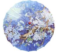 DXZXDJIU Paper umbrella,paper parasol, Chinese Oiled Paper Umbrella Oriental Oil Paper Parasol Chinese Art Classical Dance Umbrella(Style a)