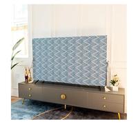 DXZXDJIU Universal TV Cover - European-Style Wall-Mounted Dust Cover for TVs - Protect Your Television with Style(Blue Stars,3032 inches 76x46cm)