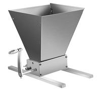 DY-168 Wheat Malt Crusher Stainless Steel Grain Crusher Be Suitable for Crushing Malt, Barley and Wheat Garden Tools