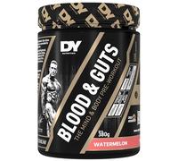DY Nutrition Blood and Guts Pre-Workout, Watermelon Flavour, 380g | High Strength | 350mg Caffeine, L-Citrulline, Arginine AKG, Beta Alanine, L-Tyrosine | Max Focus & Workout Intensity