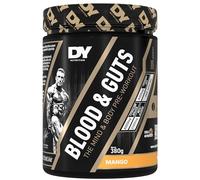 DY Nutrition - Blood and Guts Pre Workout Powder, 380g (Mango) - High Strength Preworkout with 350mg Caffeine, Citrulline Malate, Beta Alanine, Arginine AKG, L-Tyrosine, Vitamin B3 for Men & Women