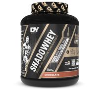 DY Nutrition - Shadowhey Whey Protein Concentrate Powder 2Kg | 23g Protein per Serving | 66 Servings | 7.3g of BCAAs | Sourced from EU Grass-Fed Cows | Premium Easy Mix & Digest Formula (Chocolate)