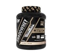 DY Nutrition - Shadowhey Whey Protein Concentrate Powder 2Kg | 23g Protein per Serving | 66 Servings | 7.3g of BCAAs | Sourced from EU Grass-Fed Cows | Easy Mix & Digest Formula (Coconut Cream)