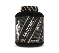 DY Nutrition - Shadowhey Whey Protein Concentrate Powder 2Kg | 23g Protein per Serving | 66 Servings | 7.3g of BCAAs | Sourced from EU Grass-Fed Cows | Premium Easy Mix Formula (Coffee & Cream)