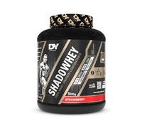 DY Nutrition - Shadowhey Whey Protein Concentrate Powder 2Kg | 23g Protein per Serving | 66 Servings | 7.3g of BCAAs | Sourced from EU Grass-Fed Cows | Premium Easy Mix & Digest Formula (Strawberry)