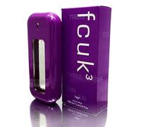 DYAL FCUCK 3 Her Eau de Toilette 100 ml Unisex Adult Steamer, Black, Standard