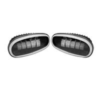 Dyalana 2PCS Car LED DRL Front Work Fog Light Assembly Headlight Russian Version Aluminum For Lanos For Sens Front Bumper Fog Light Assembly