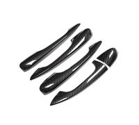 Dyalana Carbon Fiber LHD Exterior Door Handles Cover Trim for E Class for W213 for GLC for X253 for C for W205 Parts Outer Door Handle