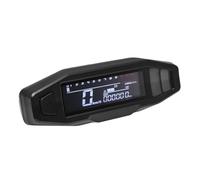 Dyalana Motorcycle Digital Dash Universal GPS Speedometer KM/H With Turn Signal Light Voltmeter Oil Gauge Tachometer GPS Speedometer