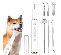 Dyale Sonic Tooth Cleaner for Dogs Sonic Tooth Cleaner Dog Plaque and Tartar Remover Tool Dog Teeth Cleaner Dog Tooth Cleaner Ultrasonic Tooth Scaler for Dogs Cleaning Kit
