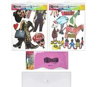 Dyan Reaveley - Dylusions Collage Sheets - Set 3, Set 4, Cutting Mat & Envelope - 4 Items