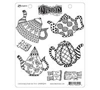 Dyan Reaveley's Dylusions Cling Stamp Collection-Everything Stops for Tea