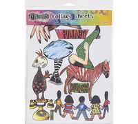 Dyan Reaveley's Dylusions Collage Sheets 8.5"X11" 24/Pkg-Set 4