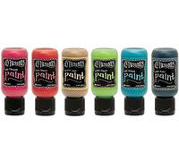 Dyan Reaveley's Dylusions Paint - January 2020 Colors - 6 Flip Cap Bottles