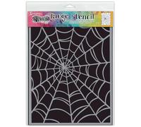 Dyan Reaveley's Dylusions Stencils 9"X12"-Webs