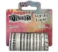 Dyan Reaveley's Dylusions Washi Tape Set-White - 12 Rolls