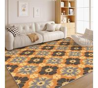 dyausi Native American Rug - Southwestern Runner Rugs for Living Room 80x150 cm, Dining Floor, Kitchen, Non Slip Washable - Tribal Large Rug, Door Mats - Low Pile Indoor Front Floor Mats LI50