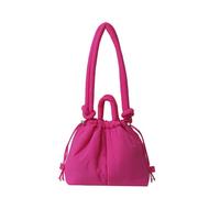 Dybag Fall Winter Puffer Tote Bag for Women Stuffing Cotton Lightweight Puffer bag Handbags Backpack with Drawstring