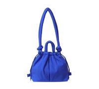 Dybag Fall Winter Puffer Tote Bag for Women Stuffing Cotton Lightweight Puffer bag Handbags Backpack with Drawstring, Blue