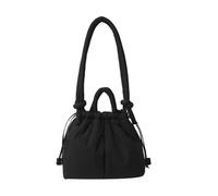 Dybag Fall Winter Puffer Tote Bag for Women Stuffing Cotton Lightweight Puffer bag Handbags Backpack with Drawstring