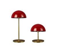 Dyberg Larsen ALONG Mini Table Lamp LED 2 Pcs Dark Red/ Brass