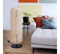 Dyberg Larsen Boom floor lamp bamboo lampshade