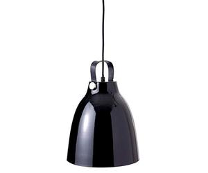 Dyberg Larsen Copenhagen Hanging Pendant Light, 19.5 cm Diameter, Glossy Black