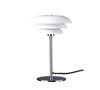 Dyberg Larsen DL20 table lamp, glass, chrome
