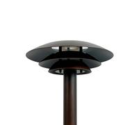 Dyberg Larsen DL25 path light, copper-coloured, IP44, stainless steel