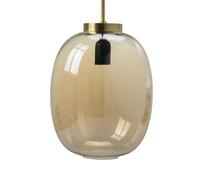 Dyberg Larsen DL39 pendant Ø 25 cm amber/brass