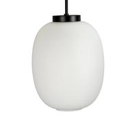 Dyberg Larsen DL39 pendant Ø 25cm opal white/black