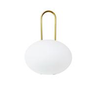 Dyberg Larsen Ellipse Lantern LED White/ Brass